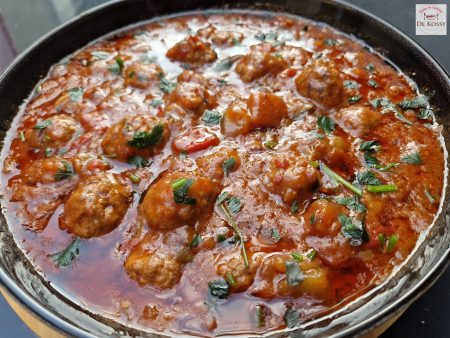 Mafé souppou / sauce tomate