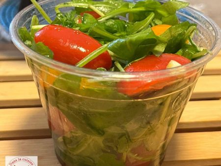Salade Baïlo : Tomate cerises, roquette