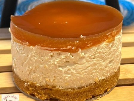 Le cheesecake : Akassa, beurre de cacahuète et tamarin